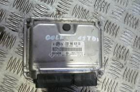 БЛОК УПРАВЛЕНИЯ VW GOLF IV 1.9 TDI 00   ДВИГАТЕЛЕМ