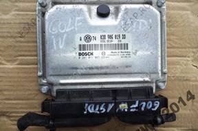 БЛОК УПРАВЛЕНИЯ   VW GOLF IV 1.9 TDI 038906019DD