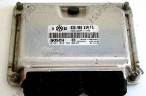 БЛОК УПРАВЛЕНИЯ VW GOLF IV 1.9TDI 0281010702 038906019FG