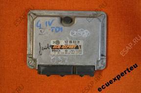 БЛОК УПРАВЛЕНИЯ VW GOLF IV 1.9TDI 038906018BM 0281001846