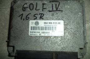 БЛОК УПРАВЛЕНИЯ vw golf IV 4 1.6sr   06A906019AK