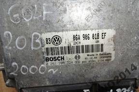 БЛОК УПРАВЛЕНИЯ VW GOLF IV BORA  0261206324 06A906018EF