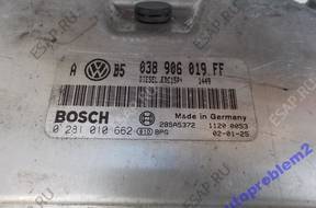 БЛОК УПРАВЛЕНИЯ VW Golf IV Fabia 1.9 TDI 101 038906019FF