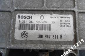 БЛОК УПРАВЛЕНИЯ VW Golf MK31H0 907 311 N