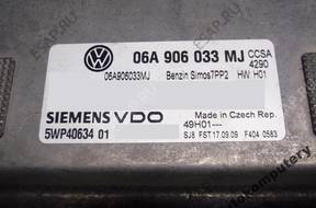 БЛОК УПРАВЛЕНИЯ VW GOLF PLUS 06a906033mj 5wp40634 БЕЗ КОДА