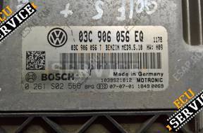 БЛОК УПРАВЛЕНИЯ  VW GOLF V 0261S02566 03C906056EQ