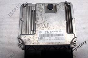 БЛОК УПРАВЛЕНИЯ VW GOLF V 03c906056bg 0261s02238 + PIN
