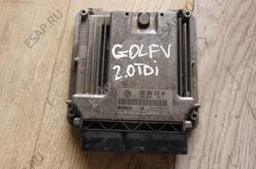 БЛОК УПРАВЛЕНИЯ VW GOLF V 03G906016AN 0281011477