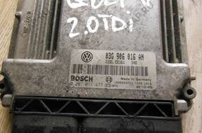 БЛОК УПРАВЛЕНИЯ VW GOLF V 03G906016AN 0281011477