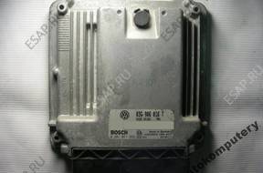 БЛОК УПРАВЛЕНИЯ VW GOLF V 03g906016t 0281011956 БЕЗ КОДА