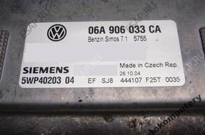 БЛОК УПРАВЛЕНИЯ VW GOLF V 06a906033ca 5wp40203 БЕЗ КОДА