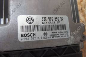 БЛОК УПРАВЛЕНИЯ VW GOLF V 1.6 FSI  03C906056BA