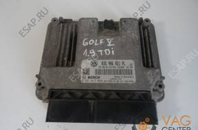 БЛОК УПРАВЛЕНИЯ VW GOLF V 1.9 AUDI 03G906021PL 0281014060