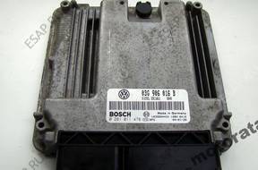 БЛОК УПРАВЛЕНИЯ VW GOLF V 1.9 TDI 03G906016B 0281011478