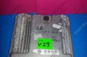БЛОК УПРАВЛЕНИЯ VW GOLF V 1.9 TDI 03G906016FS 0281011955