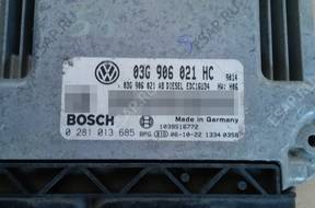 БЛОК УПРАВЛЕНИЯ Vw Golf V 1.9 TDI 105KM BLS 0281013685