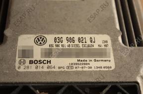 БЛОК УПРАВЛЕНИЯ Vw Golf V 1.9 TDI 105KM BLS 0281014064