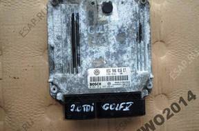 БЛОК УПРАВЛЕНИЯ VW GOLF V 2.0 TDI 0281011843 03G906016ET