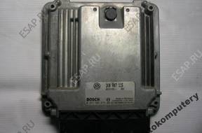 БЛОК УПРАВЛЕНИЯ VW GOLF V 2.0TFSI 1k0907115 0261s02078