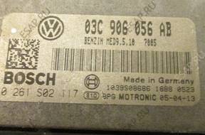 БЛОК УПРАВЛЕНИЯ VW GOLF V PLUS  0261S02117 03C906056AB