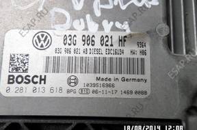 БЛОК УПРАВЛЕНИЯ VW GOLF V PLUS 03G906021HF