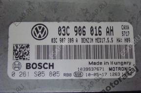 БЛОК УПРАВЛЕНИЯ VW GOLF VI MK6  0261S05805 03C906016AH