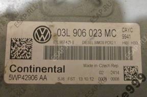 БЛОК УПРАВЛЕНИЯ VW GOLF VI POLO V 03L906023MC  5WP42906AA