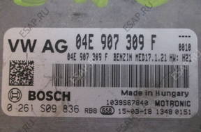 БЛОК УПРАВЛЕНИЯ VW GOLF VII 0261S09836 04E907309F