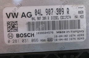 БЛОК УПРАВЛЕНИЯ VW GOLF VII  0281031066 04L907309 год,
