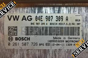 БЛОК УПРАВЛЕНИЯ  VW GOLF VII 1.4 0261S07726 04E907309A
