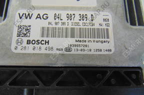 БЛОК УПРАВЛЕНИЯ VW GOLF VII   ДВИГАТЕЛЕМ 04L907309D