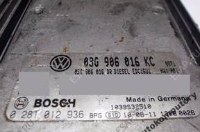 БЛОК УПРАВЛЕНИЯ VW JETTA 03g906016kc 0281012936 БЕЗ КОДА
