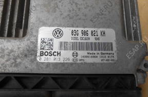 БЛОК УПРАВЛЕНИЯ VW JETTA 07 год, 03G906021KH 0281013226
