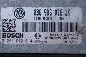 БЛОК УПРАВЛЕНИЯ VW JETTA 1.9TDI 0281012614 03G906016JK