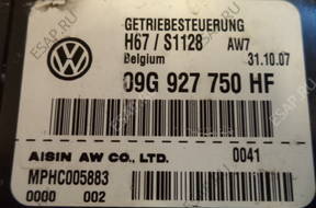 БЛОК УПРАВЛЕНИЯ VW   КПП 09G927750HF