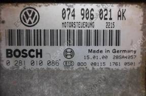 БЛОК УПРАВЛЕНИЯ   VW LT 2.5 TDI 074906021AK