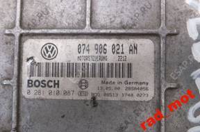 БЛОК УПРАВЛЕНИЯ   VW LT 2.5 TDI 074906021AN