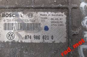 БЛОК УПРАВЛЕНИЯ   VW LT 2.5 TDI 074906021Q