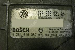 БЛОК УПРАВЛЕНИЯ VW LT 2.5TD 074906021an 0281010087 БЕЗ КОДА