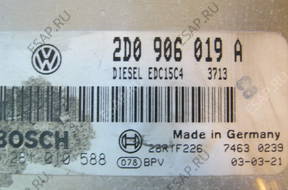 БЛОК УПРАВЛЕНИЯ   VW LT 2.8 TDI 2D0906019A
