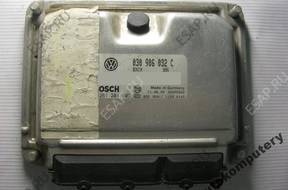 БЛОК УПРАВЛЕНИЯ VW LUPO 1.0 030906032c 0261204909 +PIN