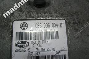 БЛОК УПРАВЛЕНИЯ VW LUPO 1.4 16V 00   ДВИГАТЕЛЕМ