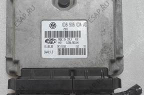 БЛОК УПРАВЛЕНИЯ VW LUPO 1.4 AHW 036906034AD 61600.503.04