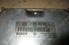 БЛОК УПРАВЛЕНИЯ Vw Lupo 1.4 TDI 045906019L 0281010049