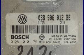 БЛОК УПРАВЛЕНИЯ VW LUPO AUDI 1.7 038906012BE 0281010179