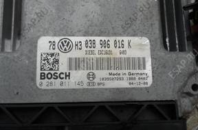 БЛОК УПРАВЛЕНИЯ VW PASSAT 038906016k ZEGARY IMO