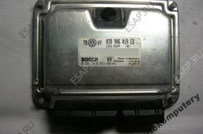 БЛОК УПРАВЛЕНИЯ VW PASSAT 038906019eb 0281010553 БЕЗ КОДА