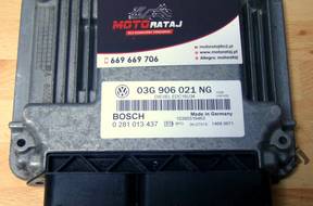 БЛОК УПРАВЛЕНИЯ VW PASSAT 1.9TDI 0281013437 03G906021NG