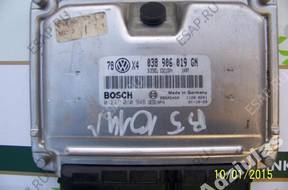 БЛОК УПРАВЛЕНИЯ Vw Passat 1.9TDI 038906019GN 0281010946