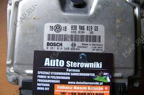 БЛОК УПРАВЛЕНИЯ VW PASSAT 1.9TDI 038906019GS 0281010940